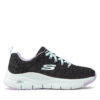 Сникърси Skechers Skechers Arch Fit Comfy Wave Сив цвят на ниска цена