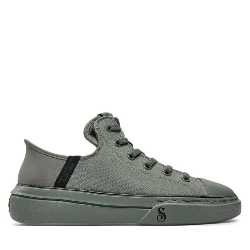 Сникърси Skechers Snoop One-Boss Life Canvas 251026/OLV Каки цвят на ниска цена