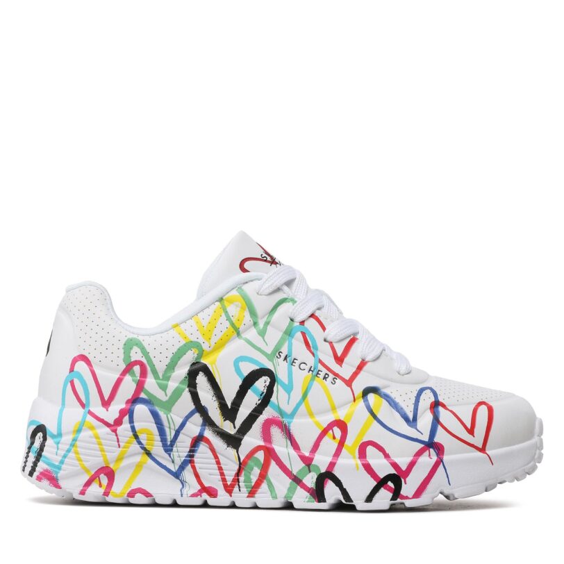 Сникърси Skechers Spread The Love 314064L/WMLT Бял цвят на ниска цена