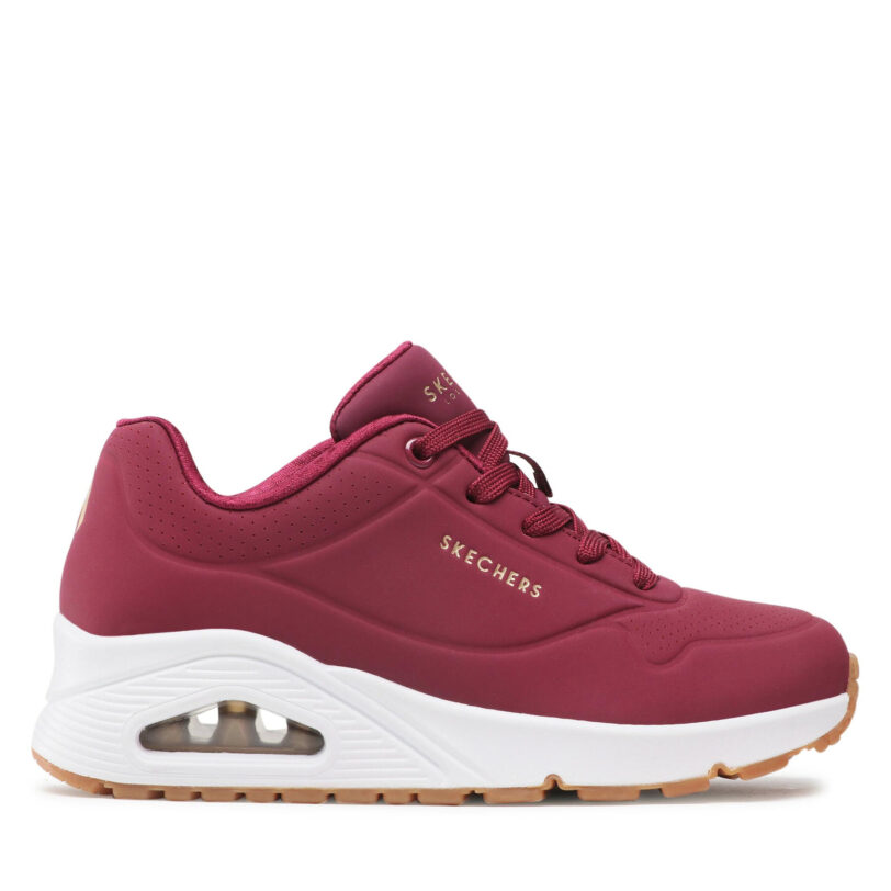 Сникърси Skechers Stand On Air 73690/BURG Бордо цвят на ниска цена
