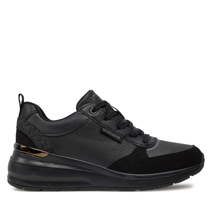Сникърси Skechers Subtle Spots 155616/BBK Черен цвят на ниска цена