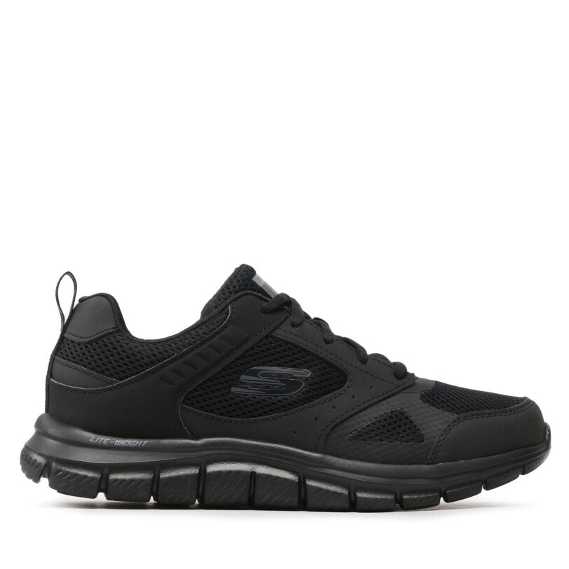 Сникърси Skechers Syntac 232398/BBK Черен цвят на ниска цена
