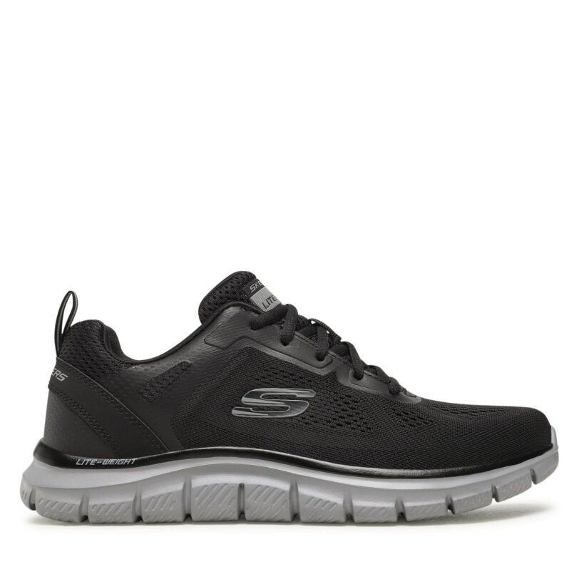 Сникърси Skechers Track Broader 232698/BKCC Черен цвят на ниска цена
