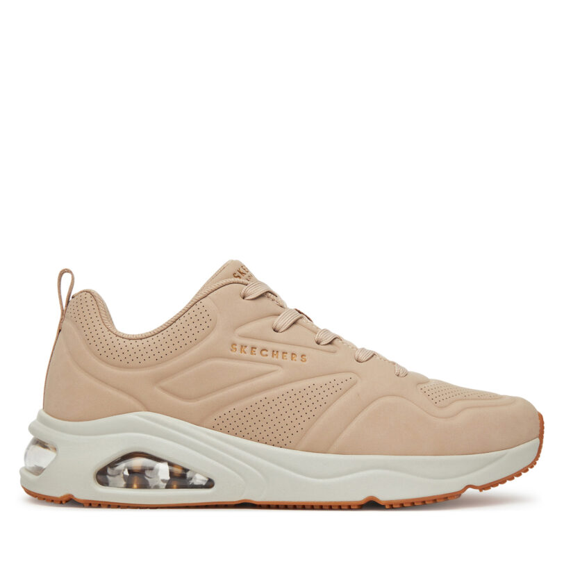 Сникърси Skechers Tres-Air Uno-Casairal 183090/NAT Бежов цвят на ниска цена