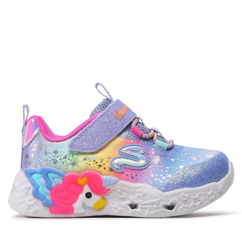 Сникърси Skechers Twilight Dream 302681N/BLMT Виолетов цвят на ниска цена