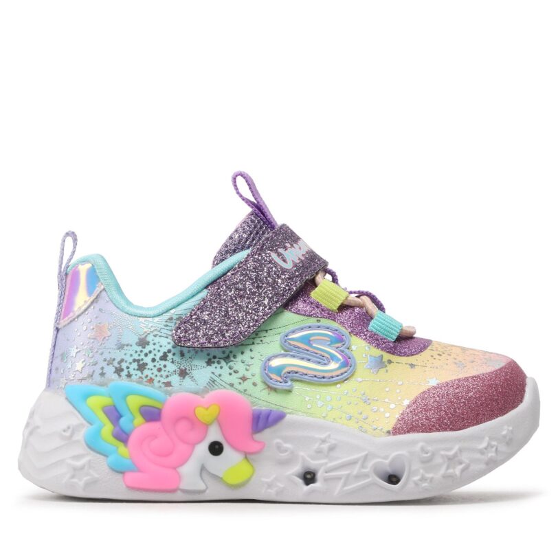 Сникърси Skechers Twilight Dream 302681N/PRMT Цветен цвят на ниска цена