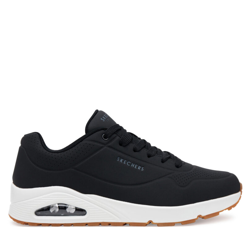 Сникърси Skechers UNO STAND ON AIR 52458W/BLK Черен цвят на ниска цена