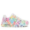 Сникърси Skechers Uno Highlight Love 177981/WMLT Бял цвят на ниска цена