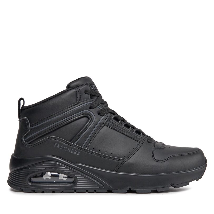 Сникърси Skechers Uno Keep Close 232547/BBK Черен цвят на ниска цена