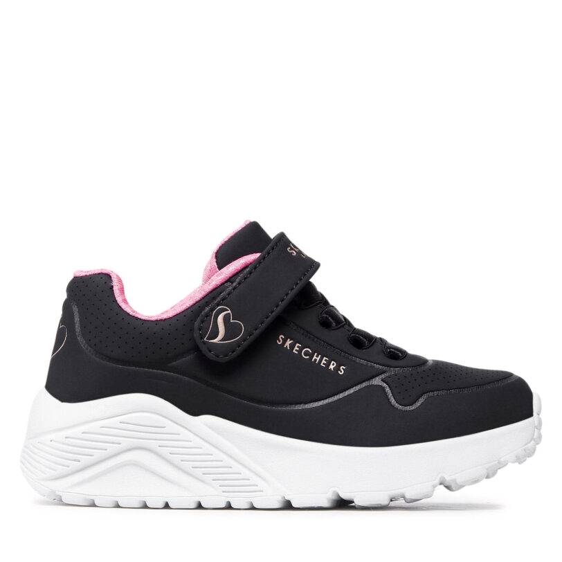 Сникърси Skechers Uno Lite 310451L/BKRG Черен цвят на ниска цена