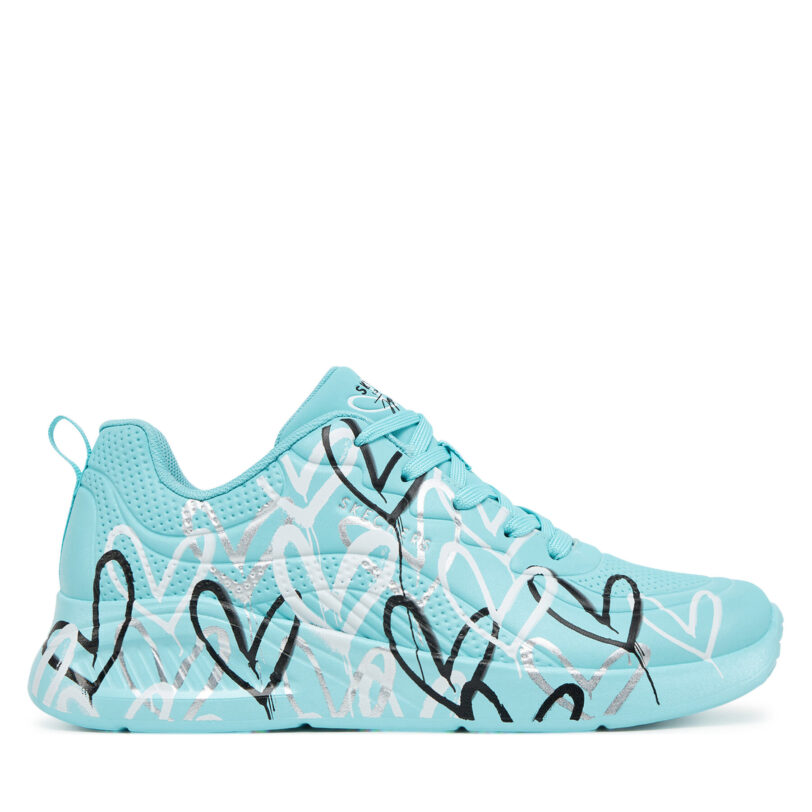 Сникърси Skechers Uno Lite - Heart of Hearts 177977/TURQ Електриков цвят на ниска цена