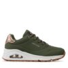 Сникърси Skechers Uno Shimmer Away 155196/OLV Каки цвят на ниска цена