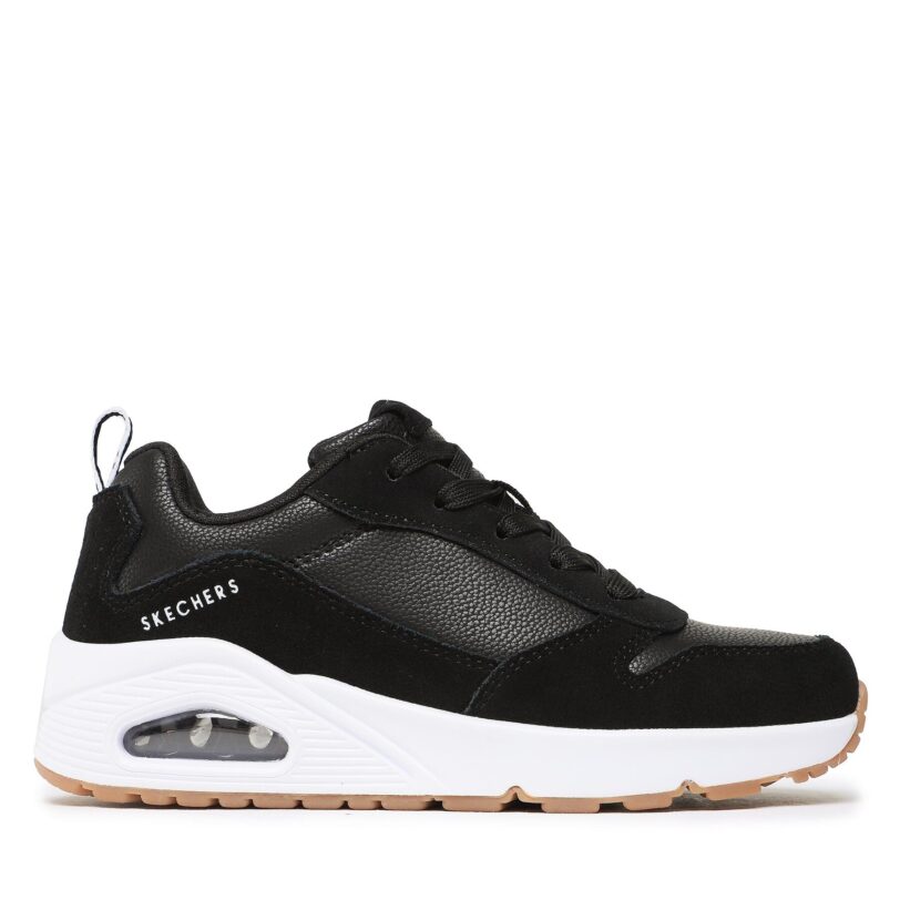 Сникърси Skechers Uno Stacre 403677L/BKW Черен цвят на ниска цена