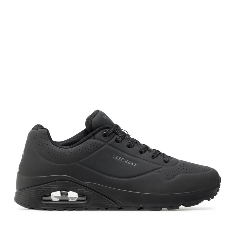 Сникърси Skechers Uno-Stand On Air 52458/BBK Черен цвят на ниска цена