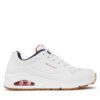 Сникърси Skechers Uno Stand On Air 52458/WNVR Бял цвят на ниска цена