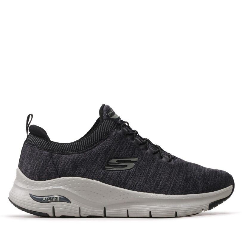 Сникърси Skechers Waveport 232301/BKGY Сив цвят на ниска цена