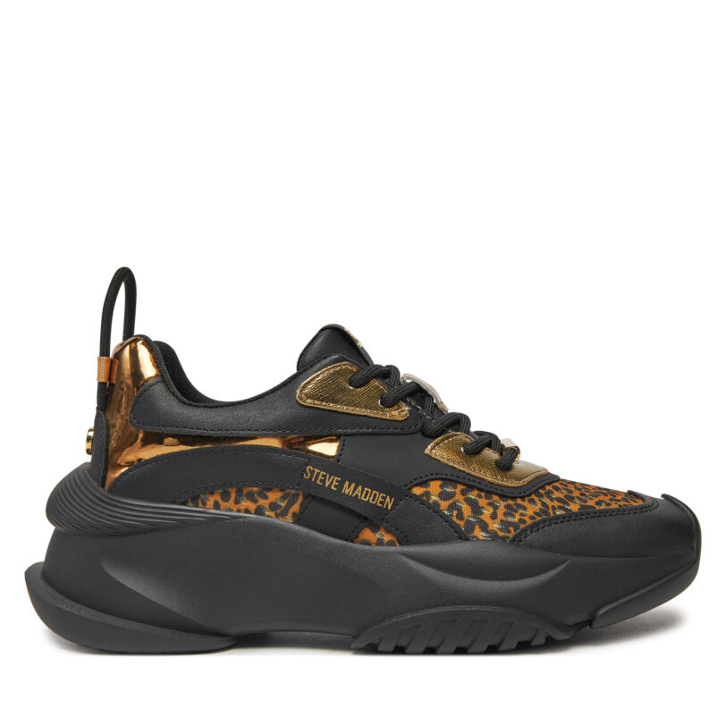 Сникърси Steve Madden Belissimo Sneaker SM11002623 Черен цвят на ниска цена