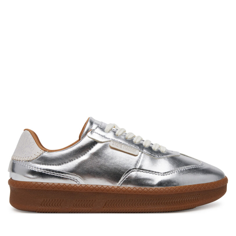 Сникърси Steve Madden Euphoria SM11003591 Сребрист цвят на ниска цена