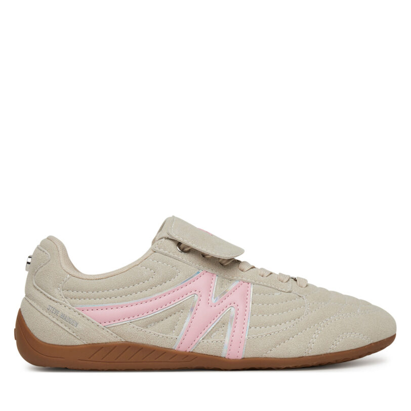 Сникърси Steve Madden Freekick-E SM19000136 Бежов цвят на ниска цена