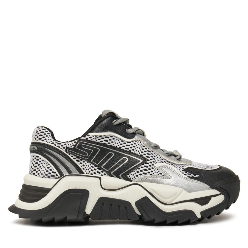 Сникърси Steve Madden Kingpin SM11003513 Черен цвят на ниска цена