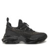 Сникърси Steve Madden Motif-R SM11002751 Черен цвят на ниска цена
