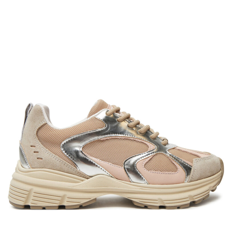 Сникърси Steve Madden Plaja SM11001908 Бежов цвят на ниска цена