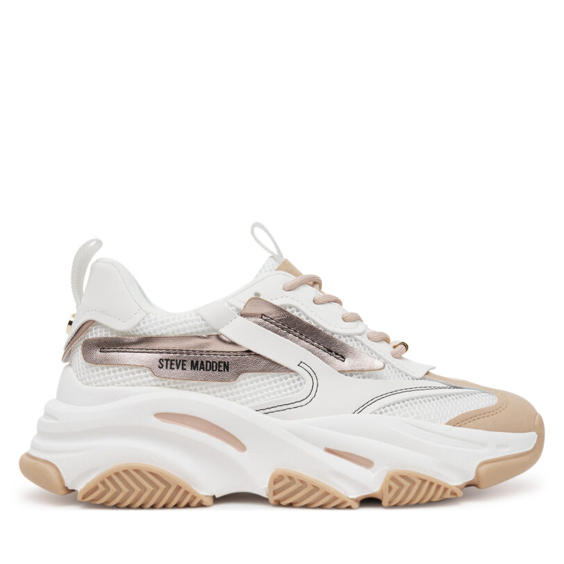 Сникърси Steve Madden Possession-E SM19000033 Бежов цвят на ниска цена