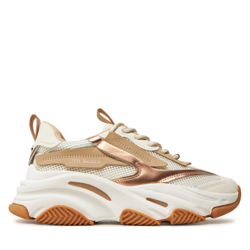 Сникърси Steve Madden Possession-E SM19000033 Бежов цвят на ниска цена