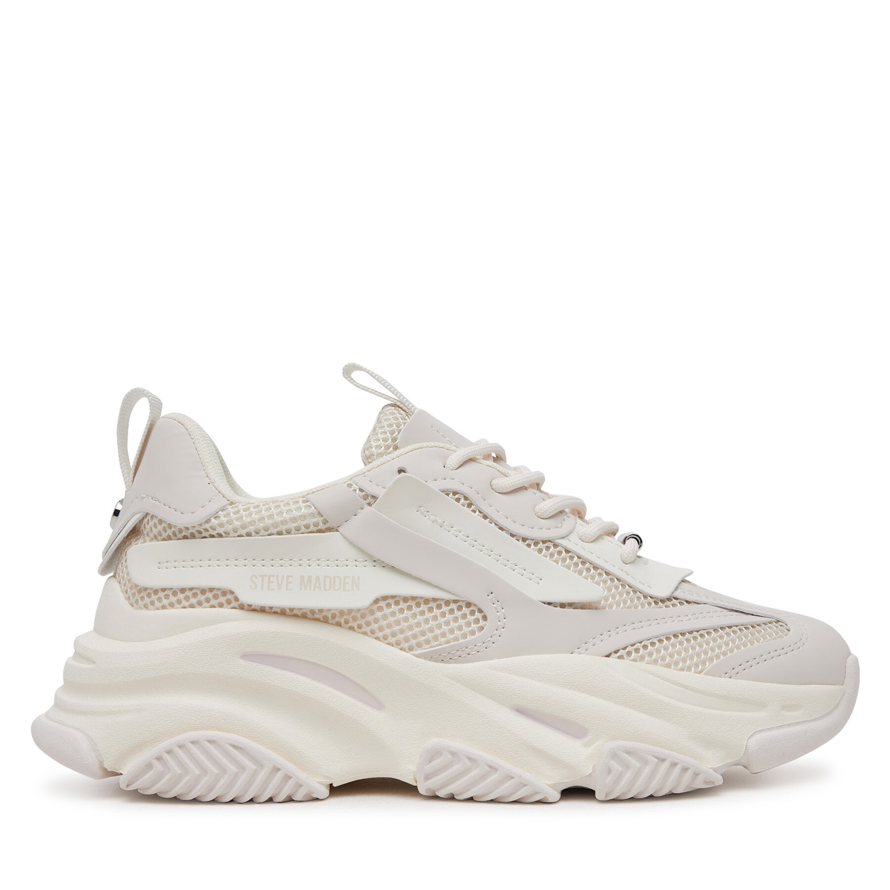 Сникърси Steve Madden Possession-E SM19000033 Екрю цвят на ниска цена