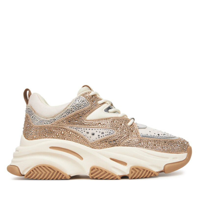 Сникърси Steve Madden Privy SM19000082 Бежов цвят на ниска цена