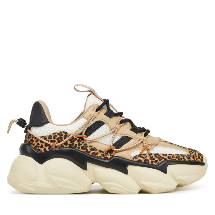 Сникърси Steve Madden Spectator-L SM11003509 Бежов цвят на ниска цена