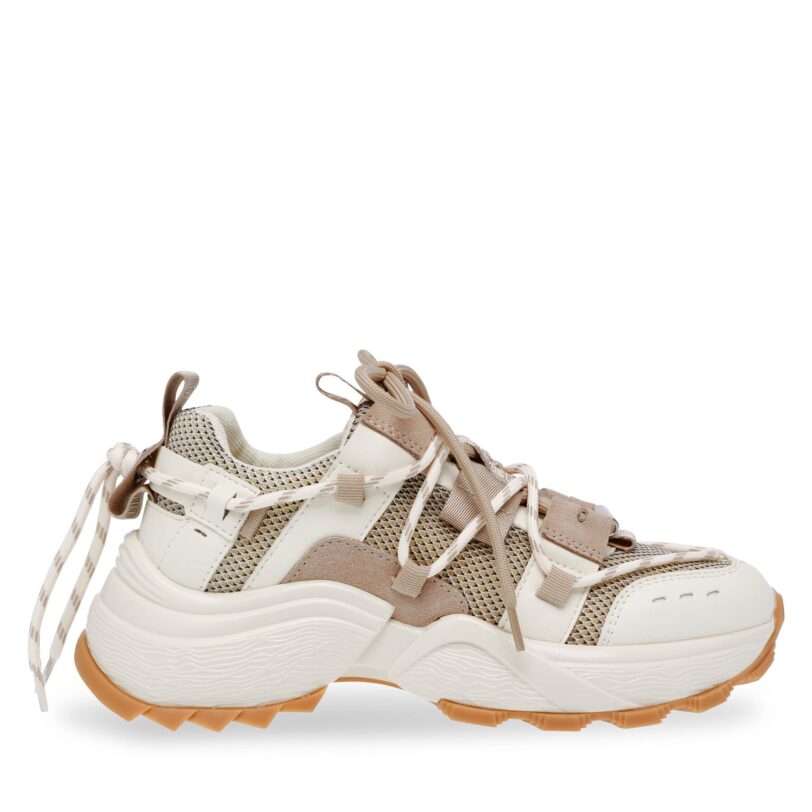 Сникърси Steve Madden Tazmania Sneaker SM11002419-04005-TBE Кафяв цвят на ниска цена