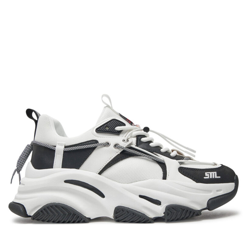 Сникърси Steve Madden Vault 2 SM11003461 Бял цвят на ниска цена