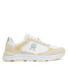 Сникърси Tommy Hilfiger Casual Fashion Runner Mix FW0FW08324 Бежов цвят на ниска цена