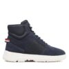 Сникърси Tommy Hilfiger Core Mix Suede Hybrid Boot FM0FM04596 Тъмносин цвят на ниска цена