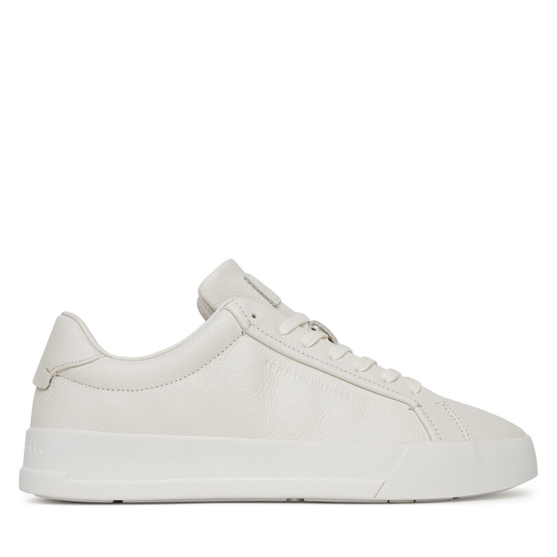 Сникърси Tommy Hilfiger Court Best Tumbled Lth FM0FM05324 Екрю цвят на ниска цена