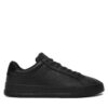 Сникърси Tommy Hilfiger Court Better Lth FM0FM05322 Черен цвят на ниска цена