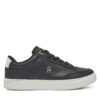 Сникърси Tommy Hilfiger Essential Chic Court Sneaker FW0FW08322 Черен цвят на ниска цена