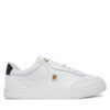 Сникърси Tommy Hilfiger Essential Chic Court Sneaker FW0FW08579 Бял цвят на ниска цена