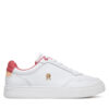 Сникърси Tommy Hilfiger Essential Elevated Court Sneaker FW0FW08680 Бял цвят на ниска цена