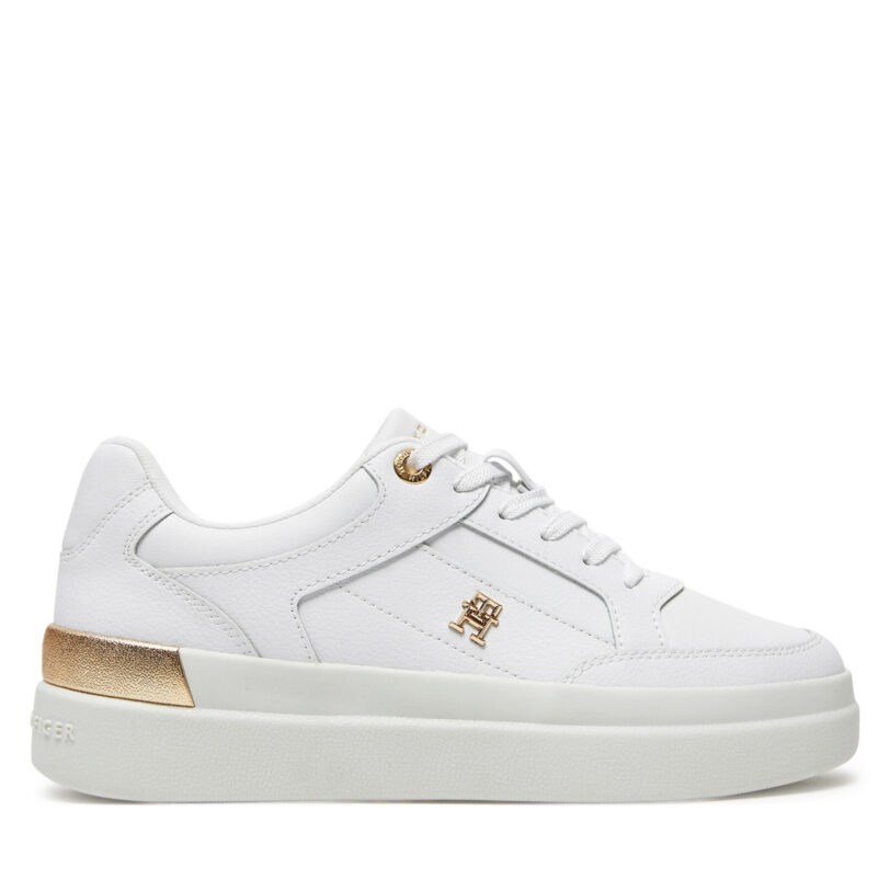 Сникърси Tommy Hilfiger FW0FW08126 Бял цвят на ниска цена