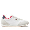 Сникърси Tommy Hilfiger Flag Heritage Runner FW0FW08077 Бял цвят на ниска цена