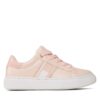 Сникърси Tommy Hilfiger Flag Low Cut Lace-Up Sneaker T3A9-32703-1355 S Розов цвят на ниска цена