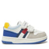 Сникърси Tommy Hilfiger Flag Low Cut Velcro Sneaker T1X9-33844-1269 M Бял цвят на ниска цена