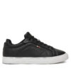 Сникърси Tommy Hilfiger Icon Court Sneaker Flag FW0FW08327 Черен цвят на ниска цена