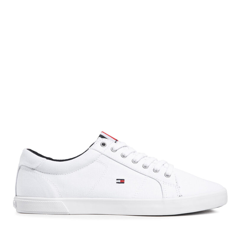 Сникърси Tommy Hilfiger Iconic Long Lace Sneaker FM0FM01536 Бял цвят на ниска цена