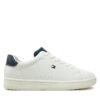Сникърси Tommy Hilfiger Low Cut Lace-Up Sneaker T3X9-33848-1355 S Бял цвят на ниска цена