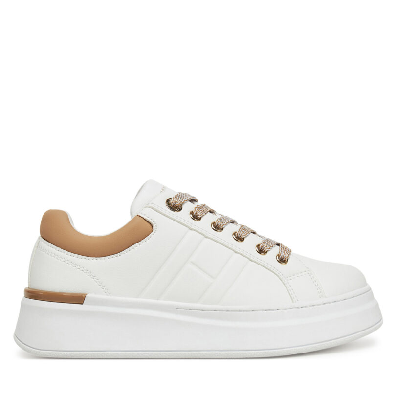 Сникърси Tommy Hilfiger Low Cut Lace-Up T3A9-33751-1355 S Бял цвят на ниска цена