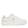 Сникърси Tommy Hilfiger Low Cut Lace-Up T3A9-33985-1355 D Бял цвят на ниска цена