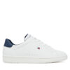 Сникърси Tommy Hilfiger Low Cut Lace-Up T3X9-34073-1355X D Бял цвят на ниска цена